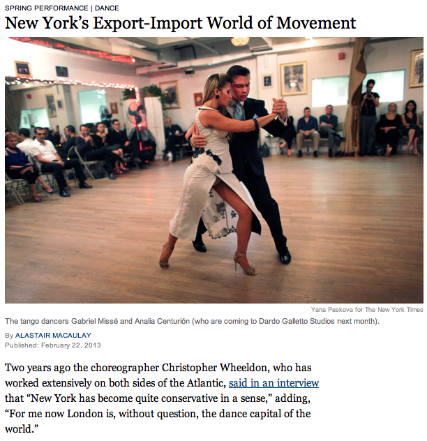 New York’s Export-Import World of Movement